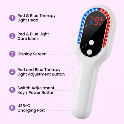 Vestra Red Light Scalp Massager